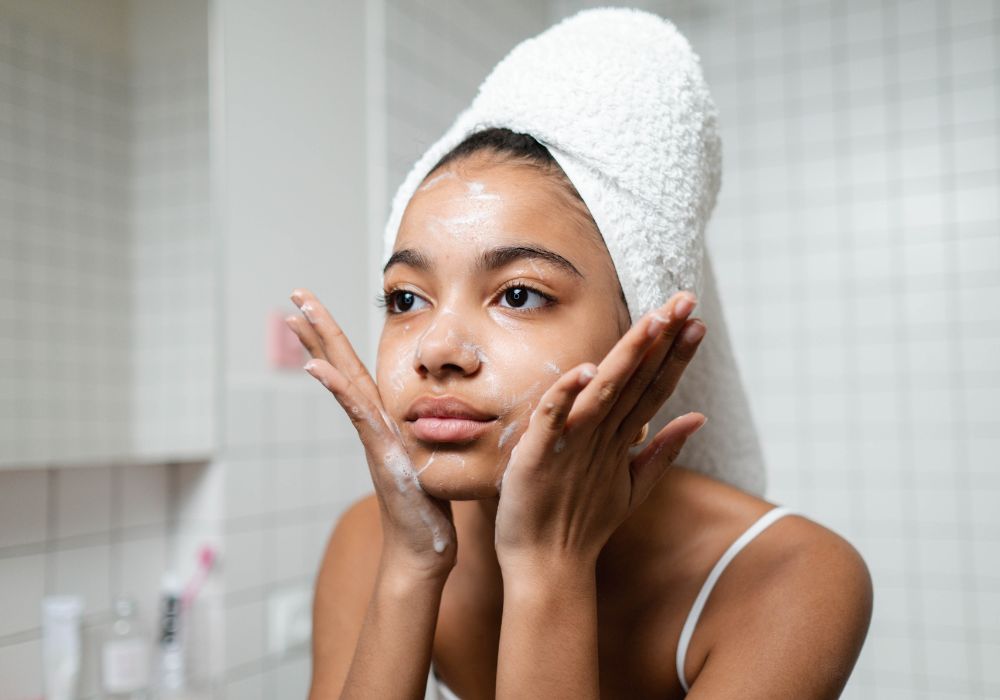 Natural Skin Care Routine for Teenage Girl